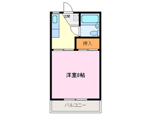 五十鈴川駅 徒歩13分 2階の物件間取画像